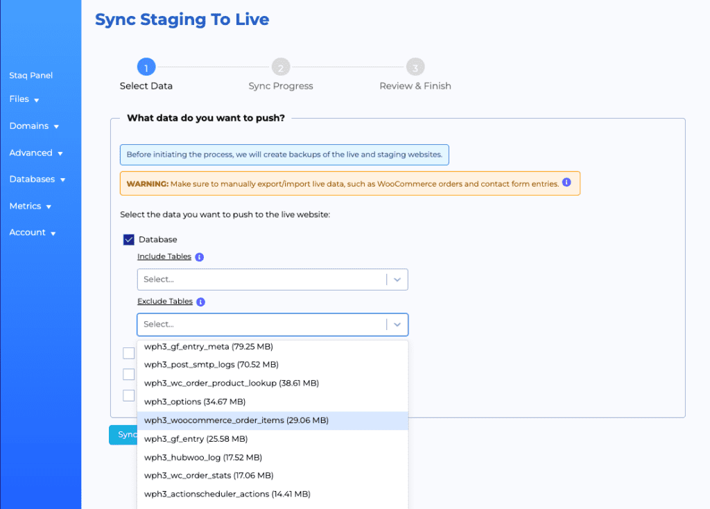 How to create a staging site - Managed WordPress Hosting Platform