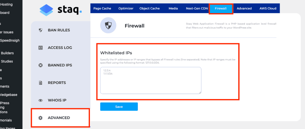 How to whitelist an IP address - Managed WordPress Hosting Platform