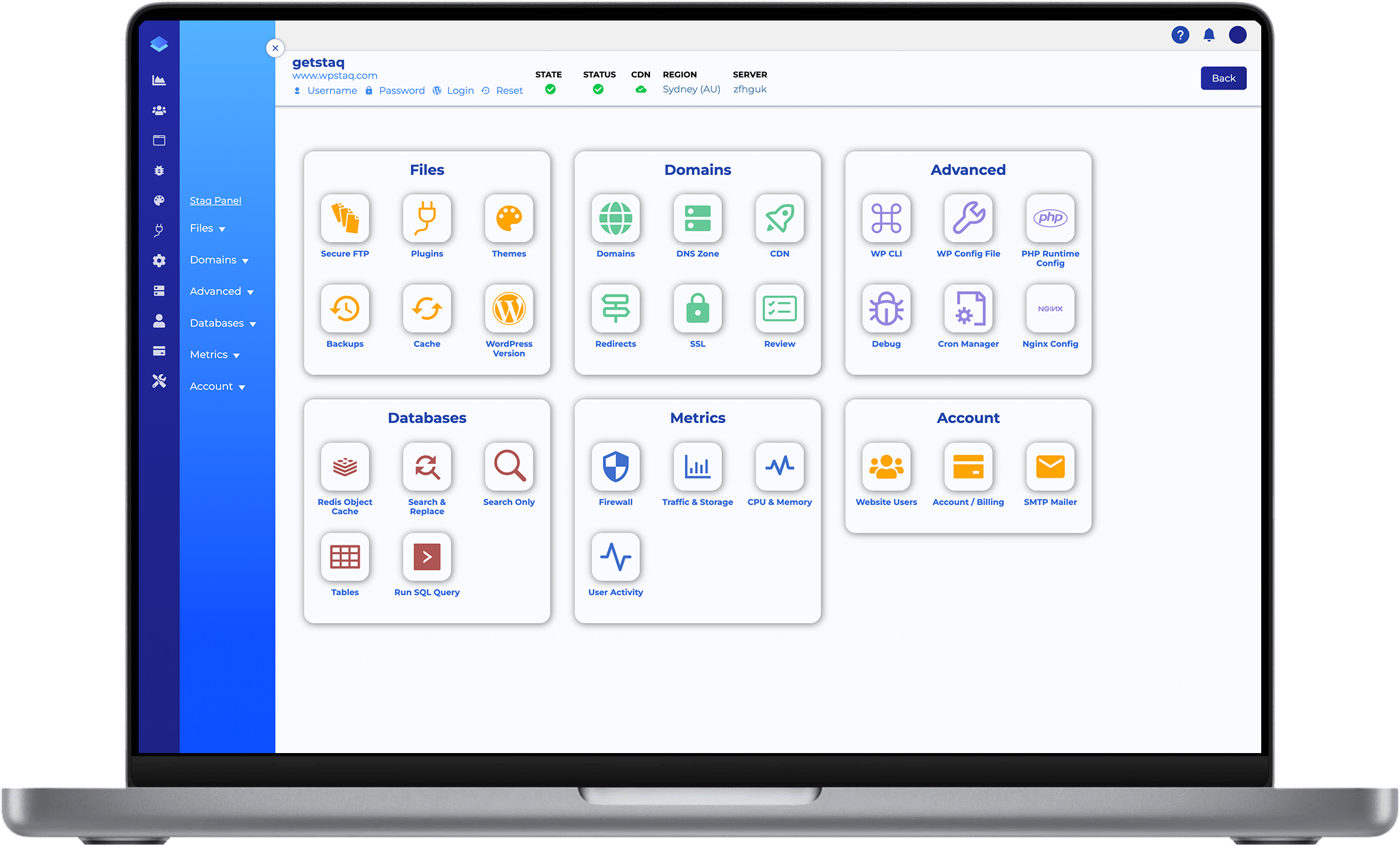 Management - Managed WordPress Hosting Platform