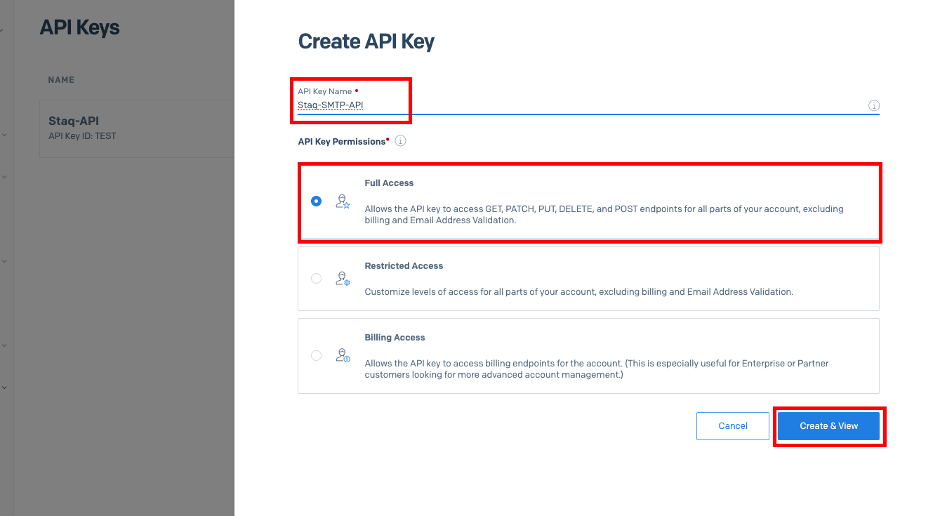 API Key Name