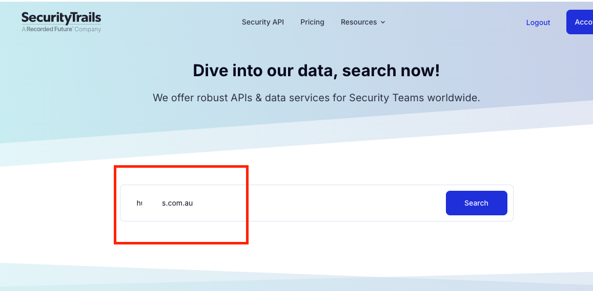 Historical DNS Lookup