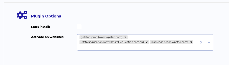 Activate Plugin on Multiple Sites