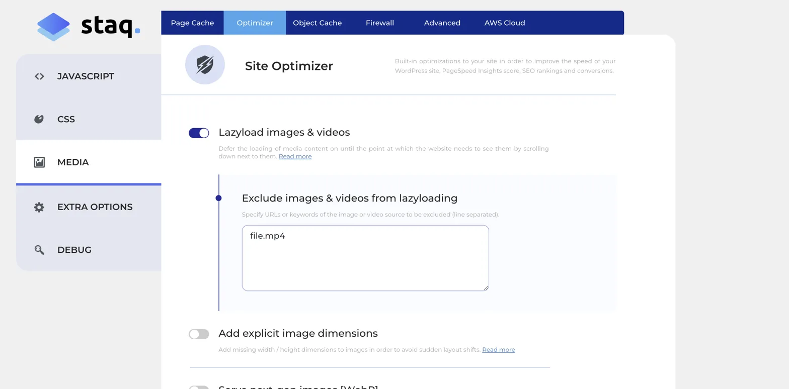 Exclude File from Lazyload