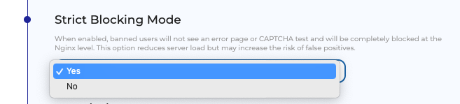 Script Blocking Mode