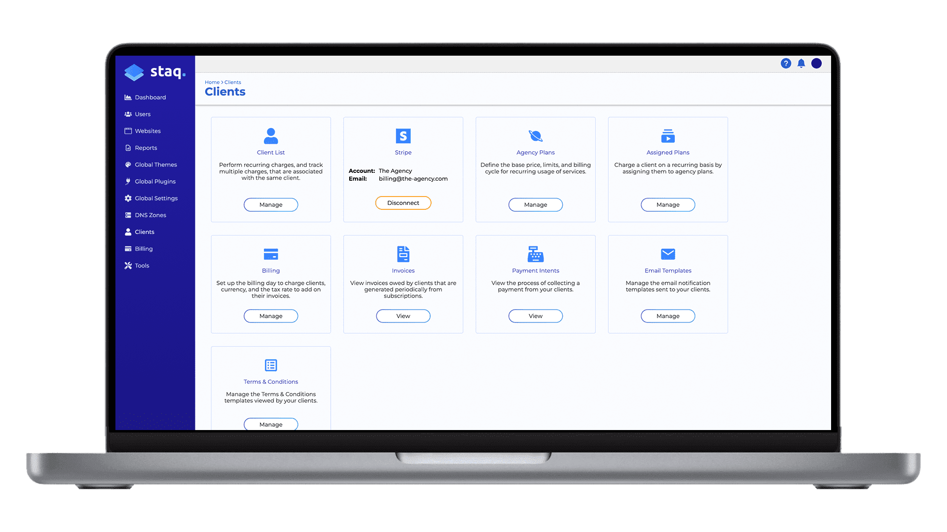 Billing - Managed WordPress Hosting Platform